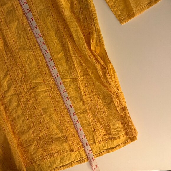 Yellow Kurta Set with pants - Picture 8 of 9